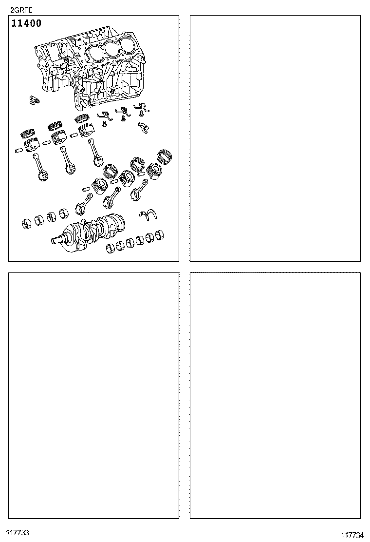  AVALON |  SHORT BLOCK ASSEMBLY