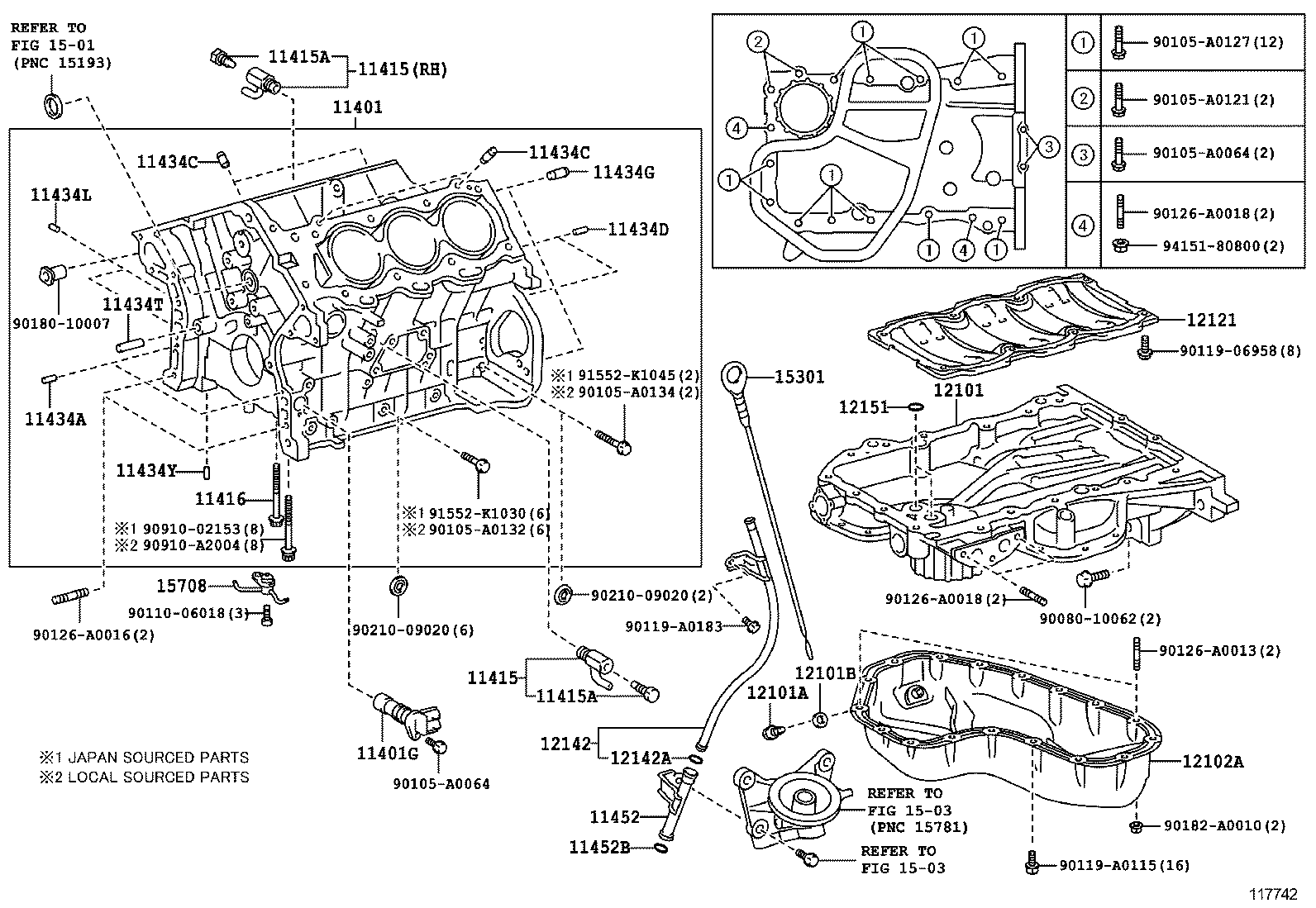  AVALON |  CYLINDER BLOCK