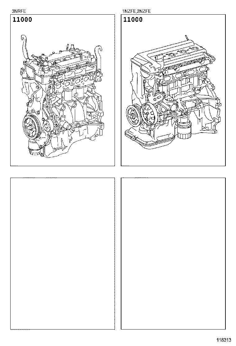  YARIS |  PARTIAL ENGINE ASSEMBLY