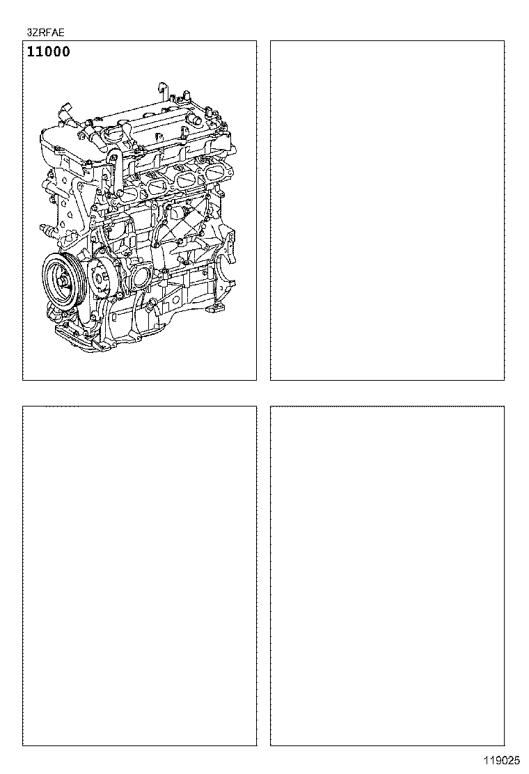  NOAH |  PARTIAL ENGINE ASSEMBLY