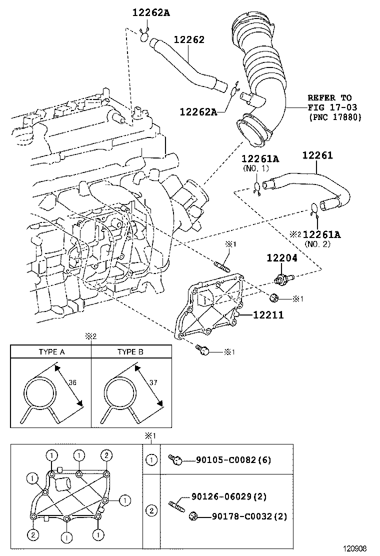  RAV4 CHINA |  VENTILATION HOSE