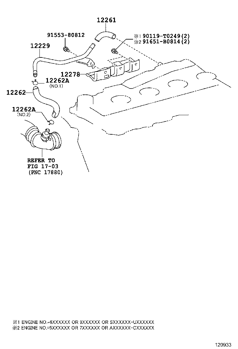  HIACE |  VENTILATION HOSE