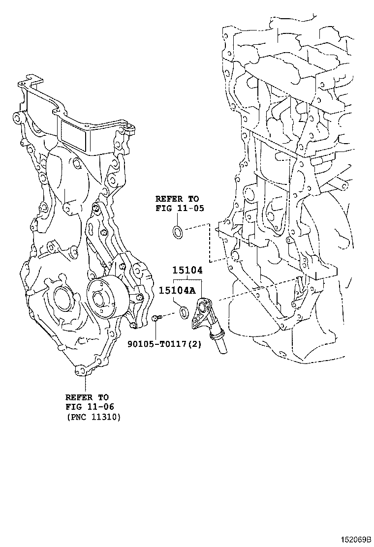  YARIS |  ENGINE OIL PUMP