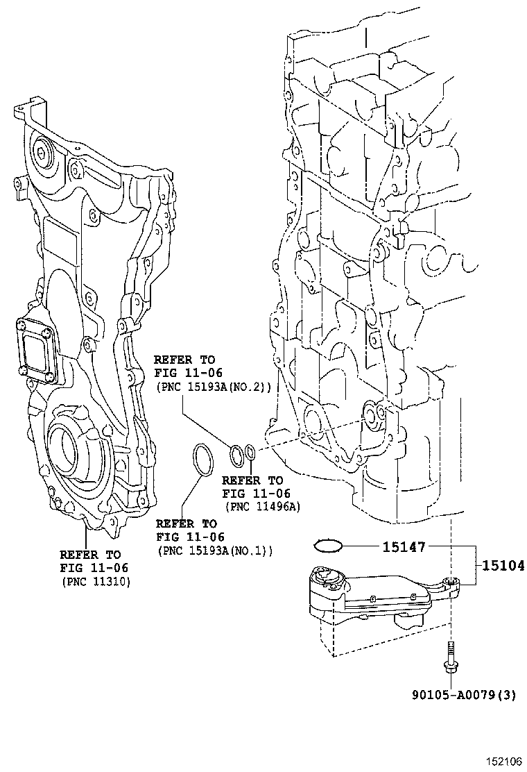  HIGHLANDER KLUGER |  ENGINE OIL PUMP