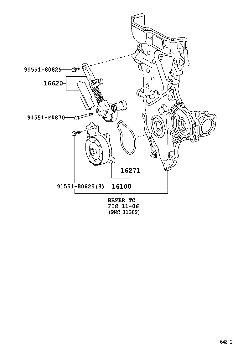  NOAH |  WATER PUMP