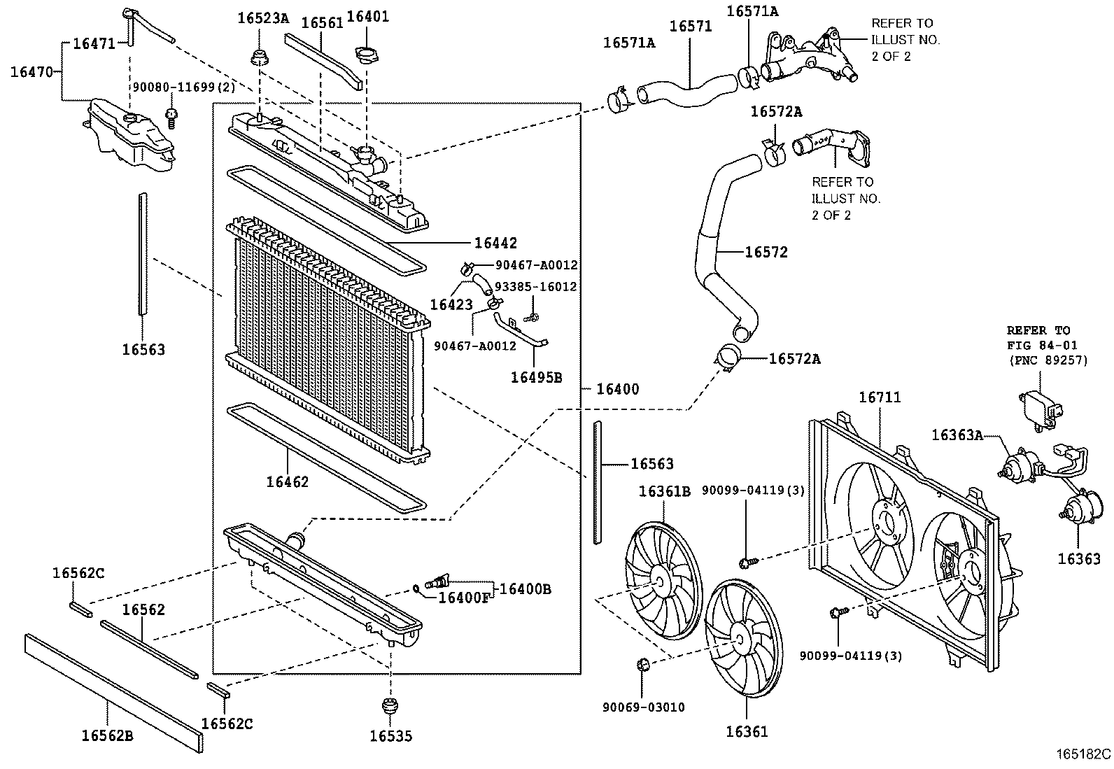  AVALON |  RADIATOR WATER OUTLET