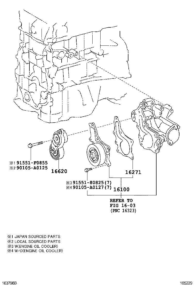  VENZA |  WATER PUMP