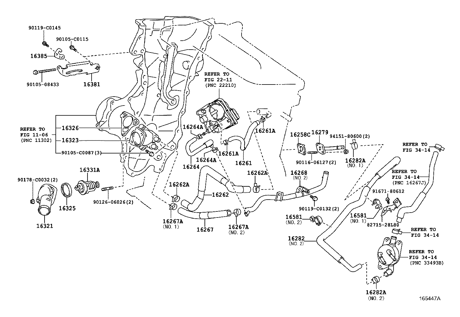  RAV4 CHINA |  RADIATOR WATER OUTLET