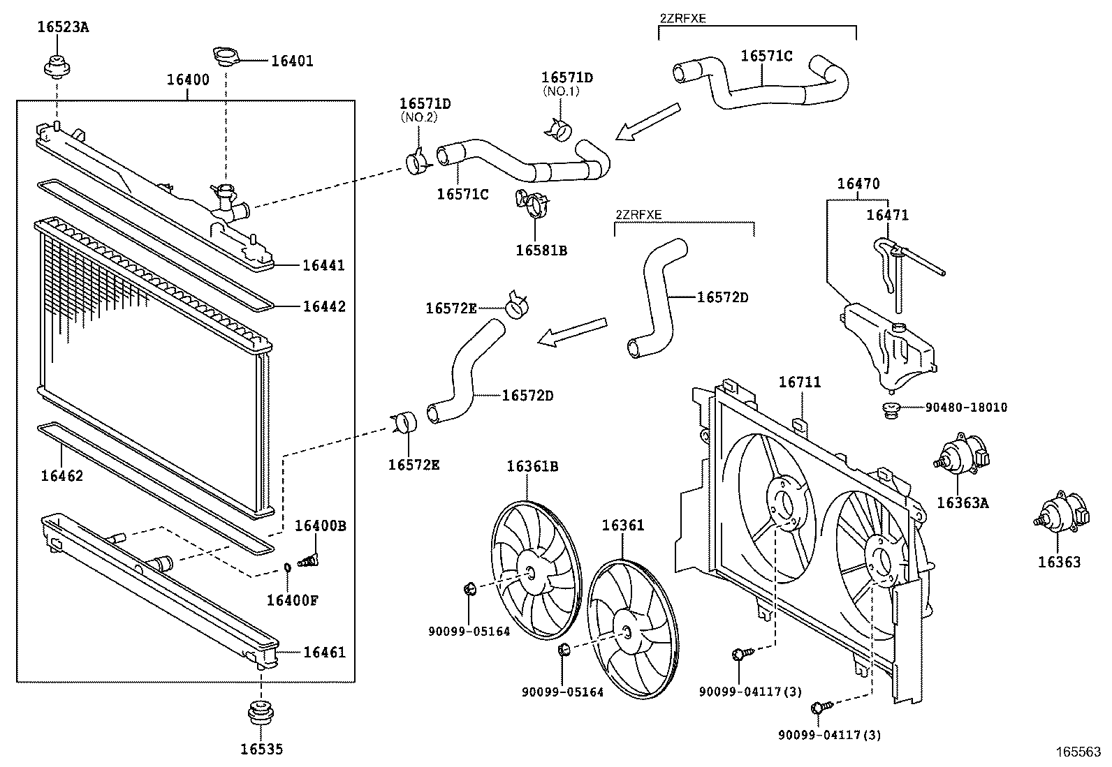 NOAH |  RADIATOR WATER OUTLET