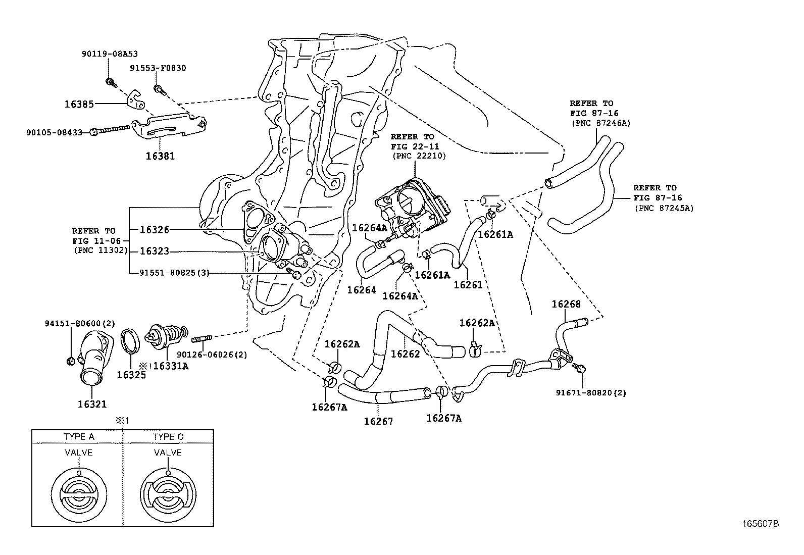  AURIS UKP |  RADIATOR WATER OUTLET