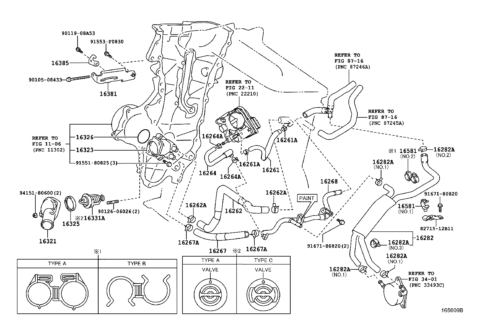  AURIS UKP |  RADIATOR WATER OUTLET