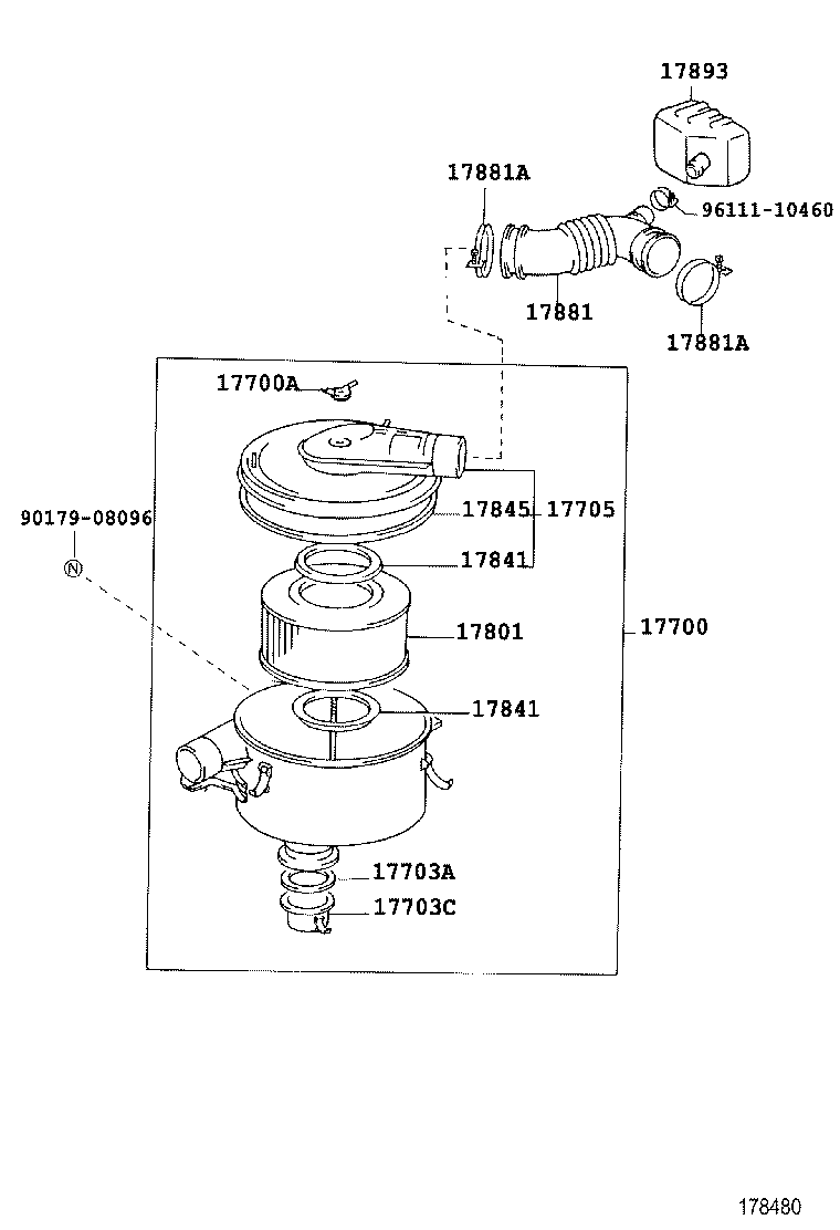  LAND CRUISER 70 |  AIR CLEANER