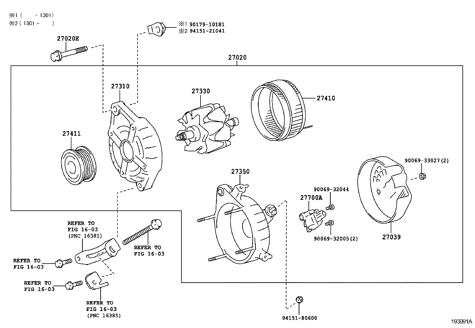  ETIOS |  ALTERNATOR