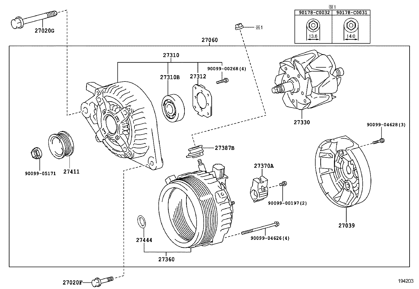  VIOS CHINA |  ALTERNATOR