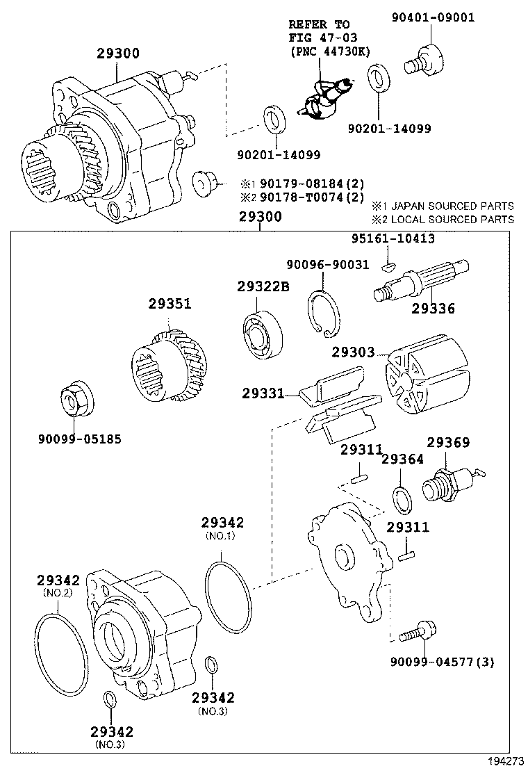  HIACE |  VACUUM PUMP