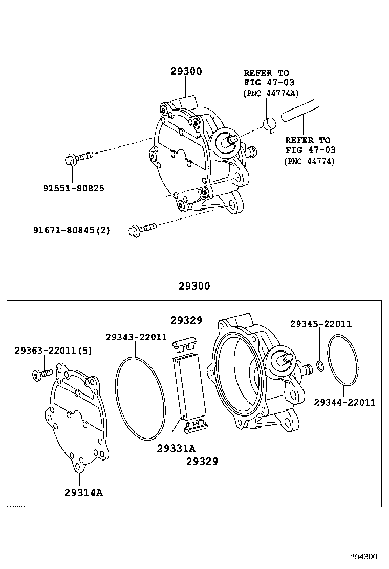  NOAH |  VACUUM PUMP