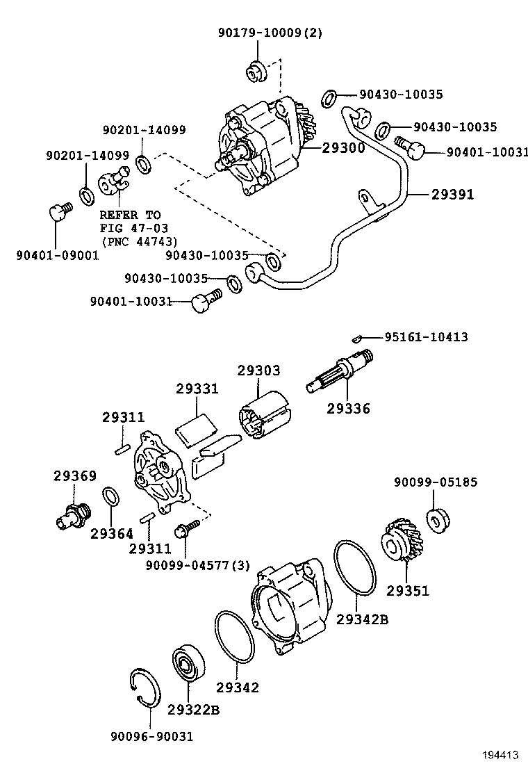  LAND CRUISER 70 |  VACUUM PUMP