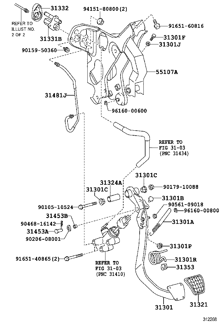  LAND CRUISER 70 |  CLUTCH PEDAL FLEXIBLE HOSE