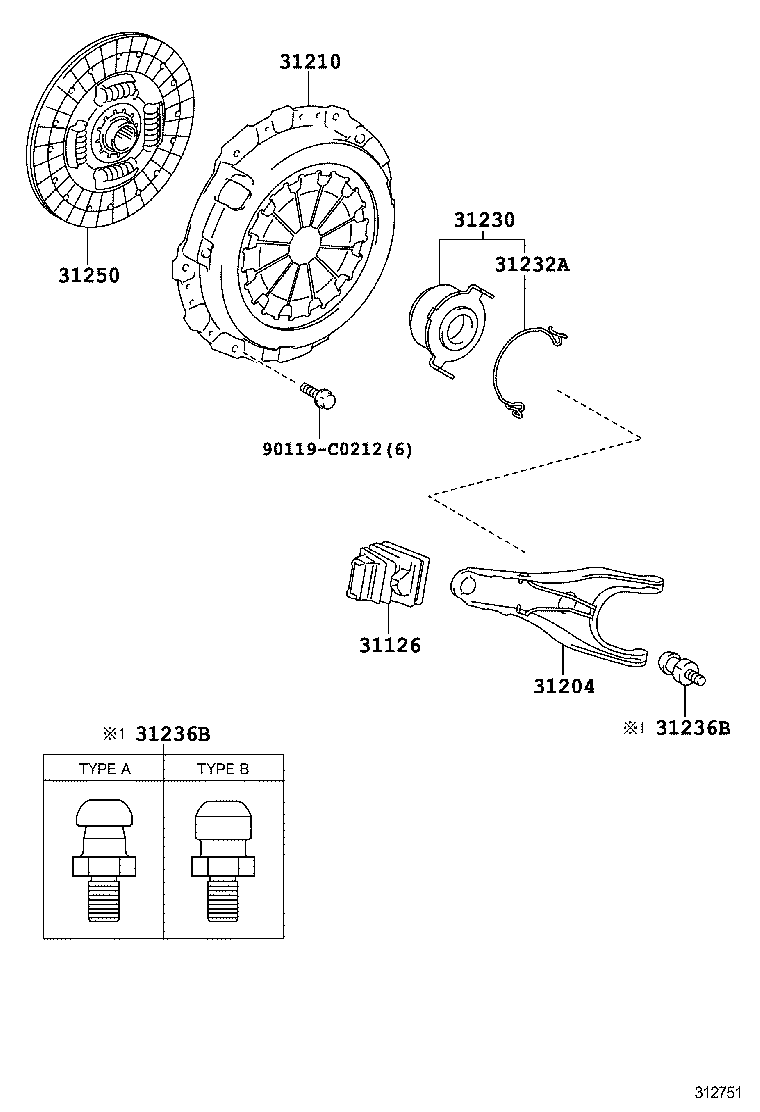  VIOS CHINA |  CLUTCH RELEASE FORK