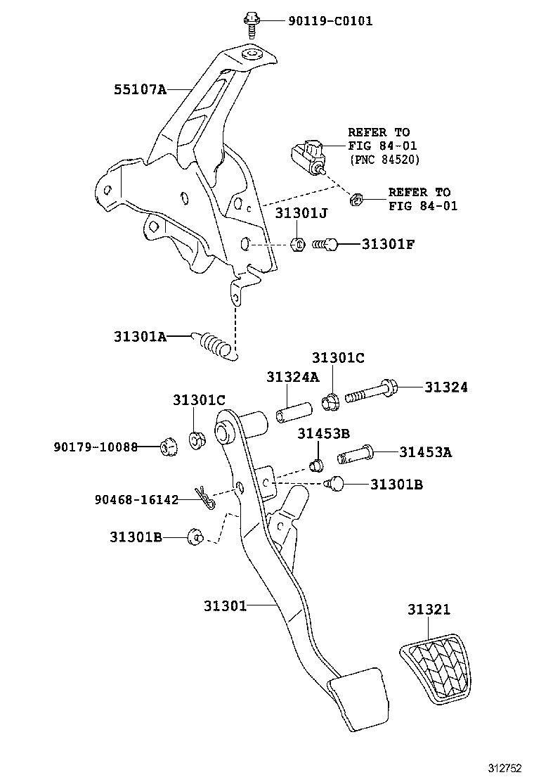  VIOS CHINA |  CLUTCH PEDAL FLEXIBLE HOSE