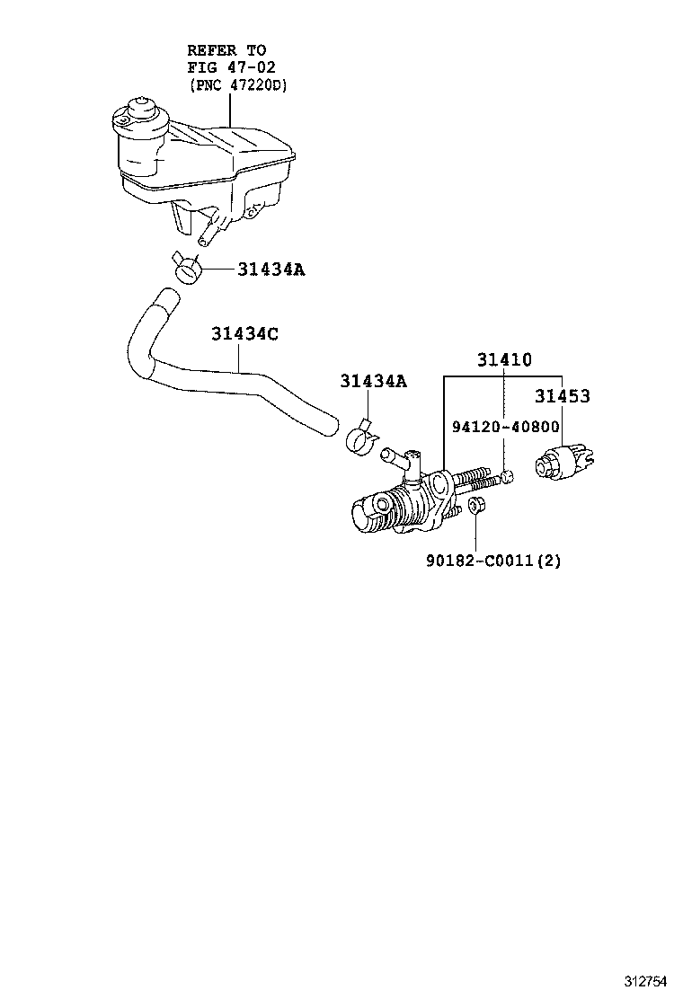  VIOS CHINA |  CLUTCH MASTER CYLINDER
