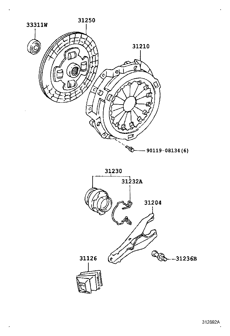  LAND CRUISER 70 |  CLUTCH RELEASE FORK