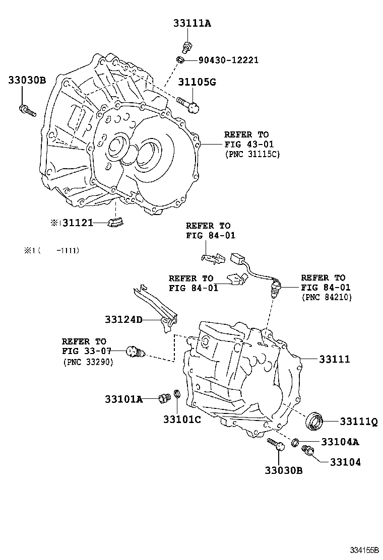  ETIOS LIVA CROSS |  CLUTCH HOUSING TRANSMISSION CASE MTM