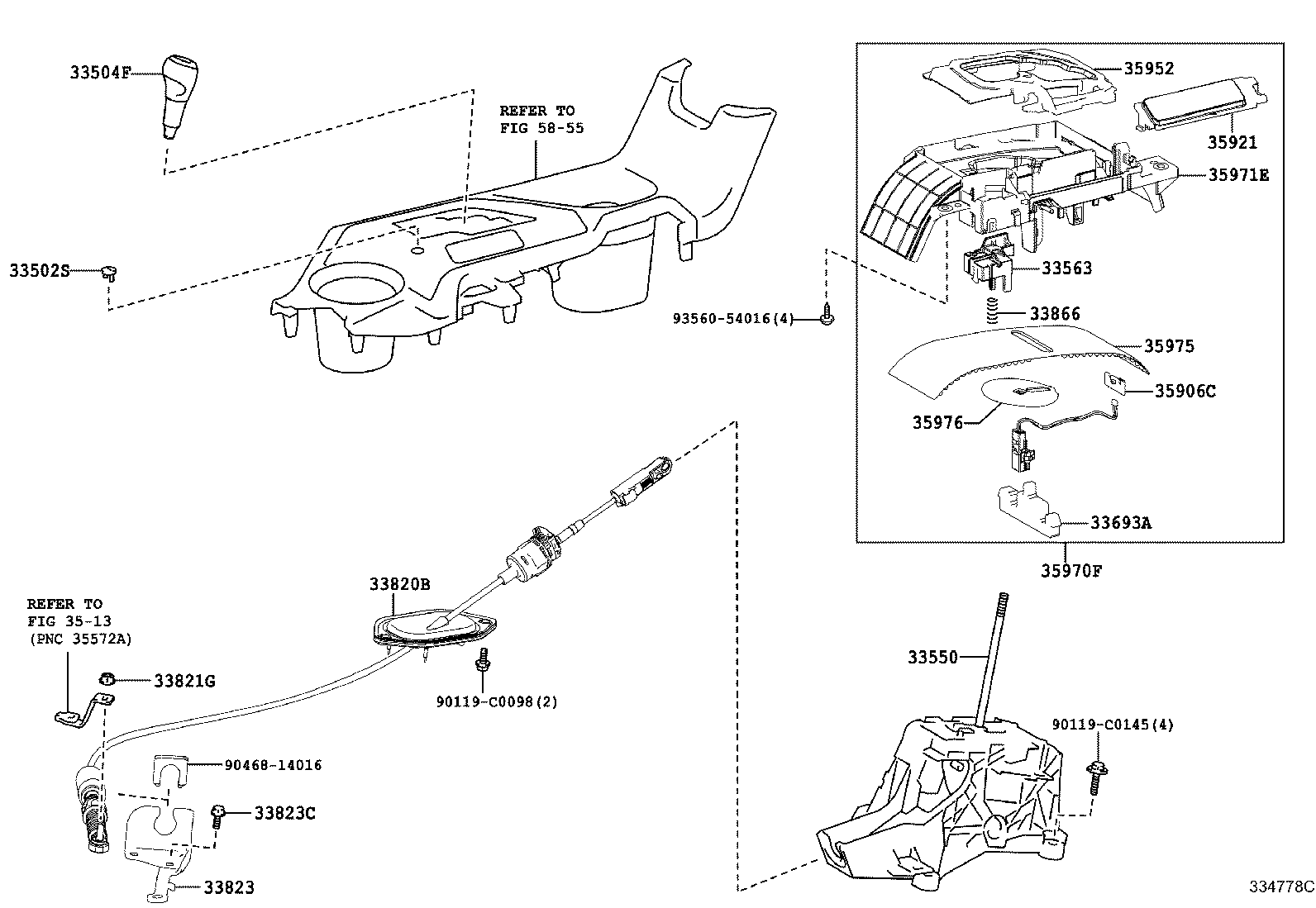  RAV4 CHINA |  SHIFT LEVER RETAINER