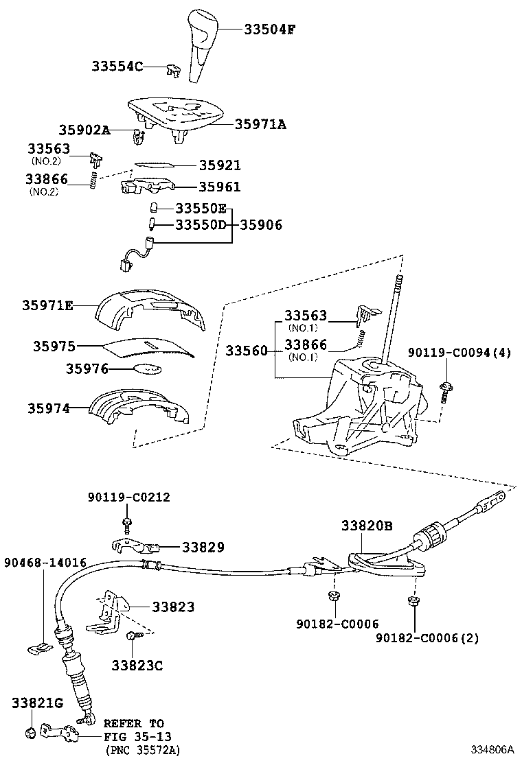  VIOS CHINA |  SHIFT LEVER RETAINER