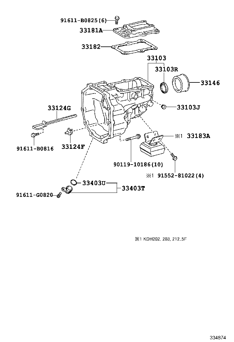  HIACE |  EXTENSION HOUSING MTM