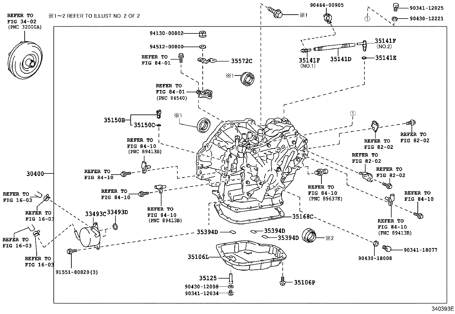  AURIS UKP |  TRANSAXLE ASSY CVT