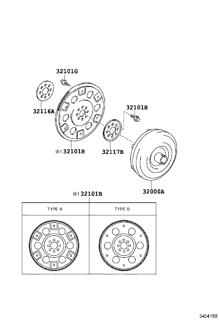  YARIS |  TORQUE CONVERTER FRONT OIL PUMP CVT