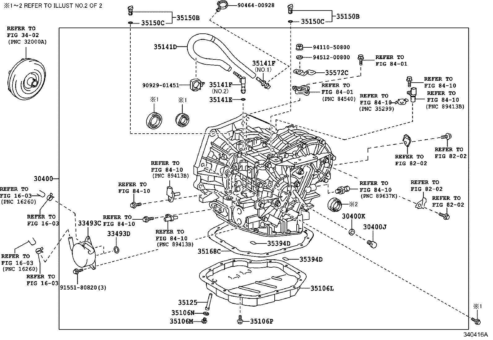  YARIS |  TRANSAXLE ASSY CVT