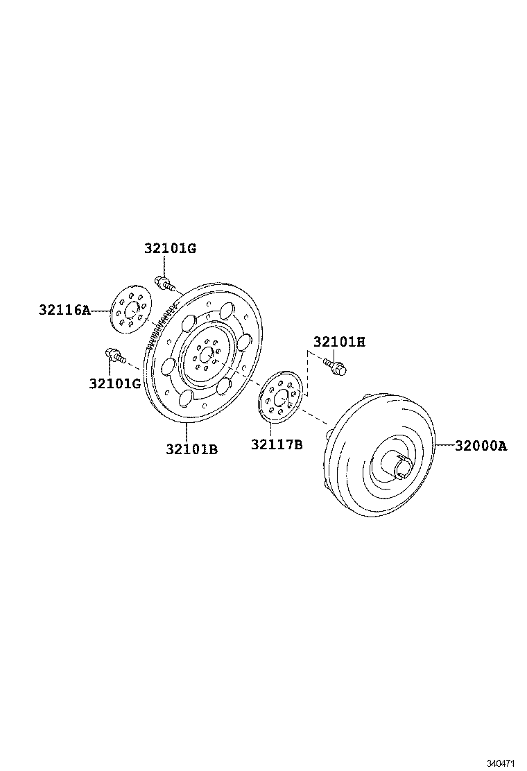  RAV4 CHINA |  TORQUE CONVERTER FRONT OIL PUMP CVT