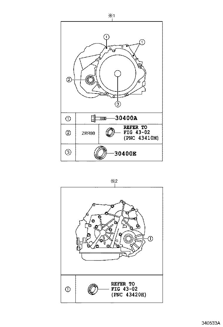  NOAH |  TRANSAXLE ASSY CVT