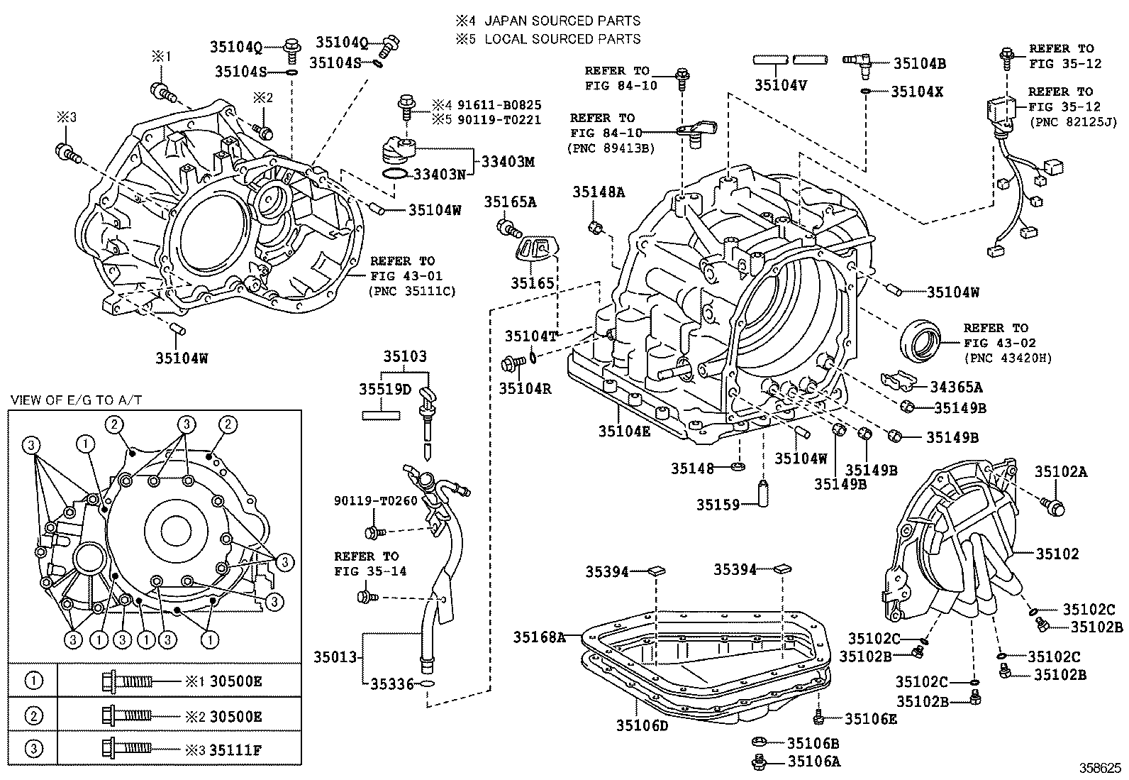  YARIS VIOS LIMO |  TRANSMISSION CASE OIL PAN ATM