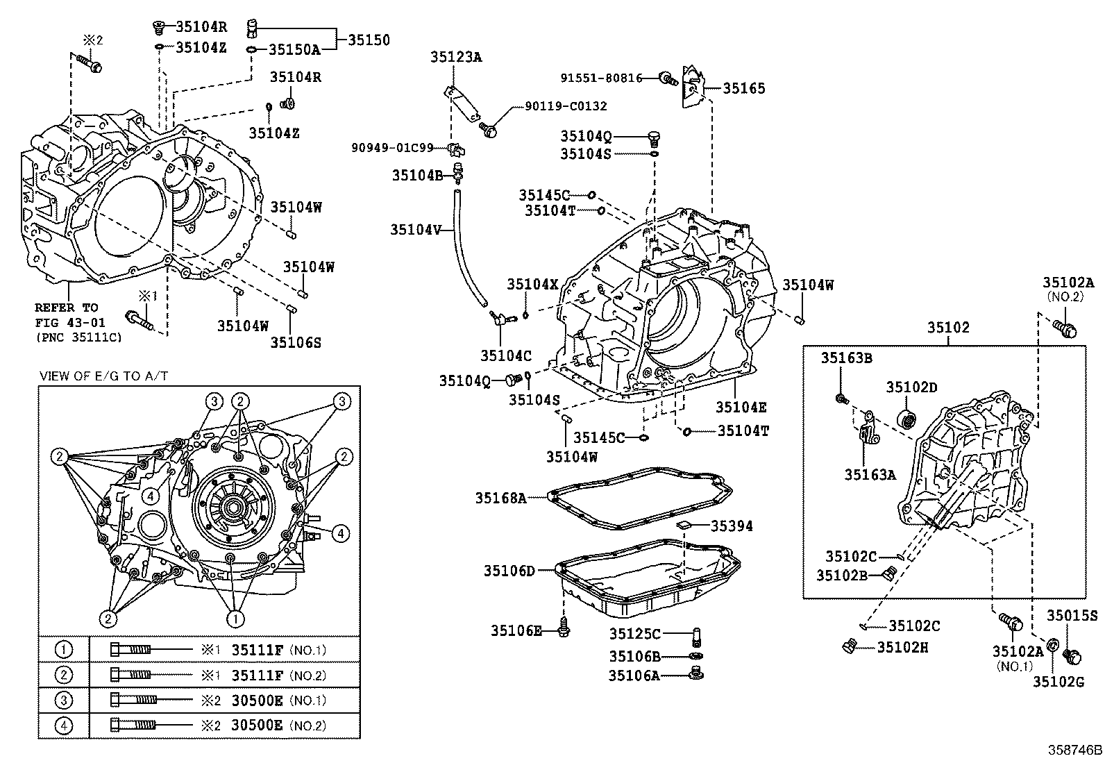  RAV4 CHINA |  TRANSMISSION CASE OIL PAN ATM