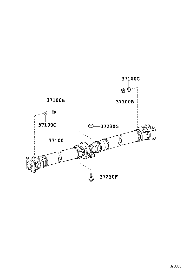  RAV4 CHINA |  PROPELLER SHAFT UNIVERSAL JOINT