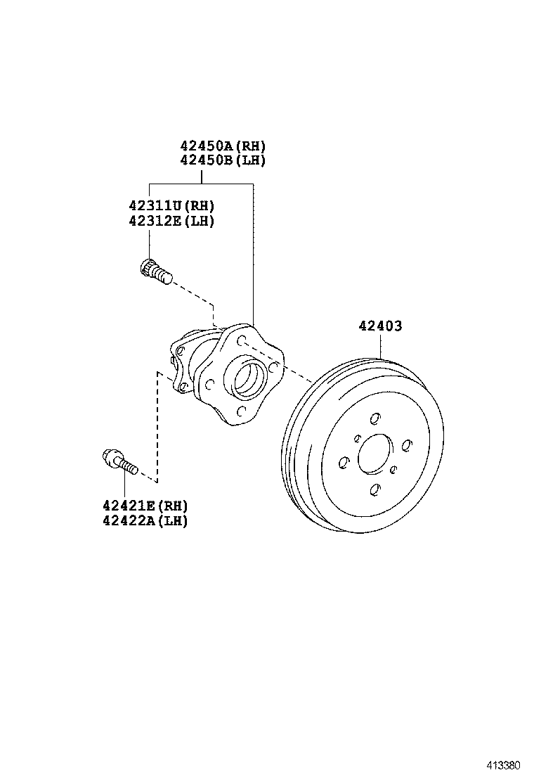  ETIOS LIVA CROSS |  REAR AXLE SHAFT HUB