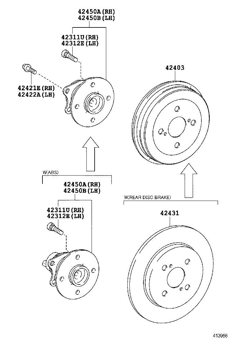  YARIS VIOS LIMO |  REAR AXLE SHAFT HUB