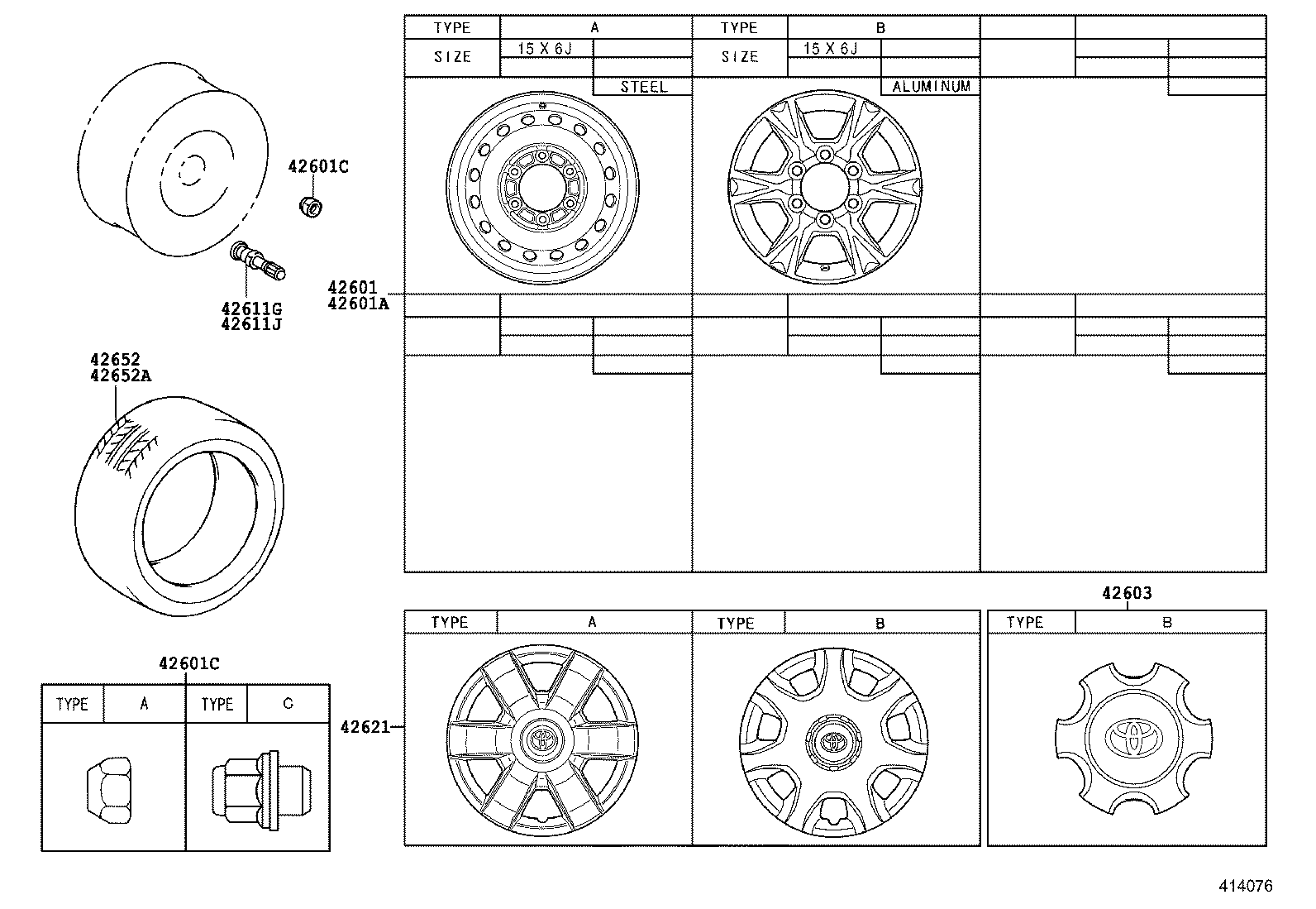  HIACE |  DISC WHEEL WHEEL CAP