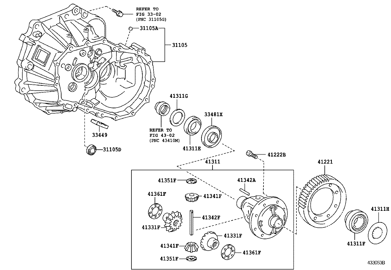  VIOS CHINA |  FRONT AXLE HOUSING DIFFERENTIAL
