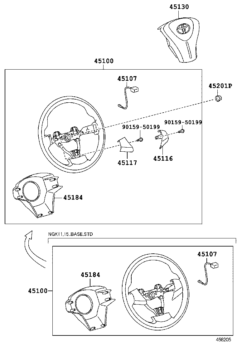  ETIOS |  STEERING WHEEL