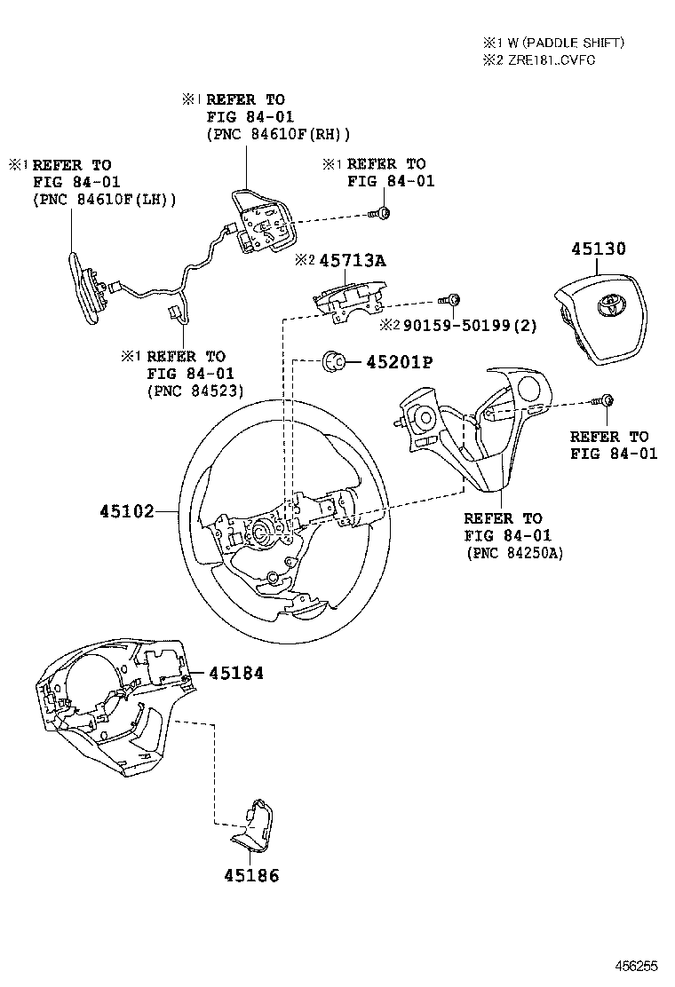  AURIS UKP |  STEERING WHEEL