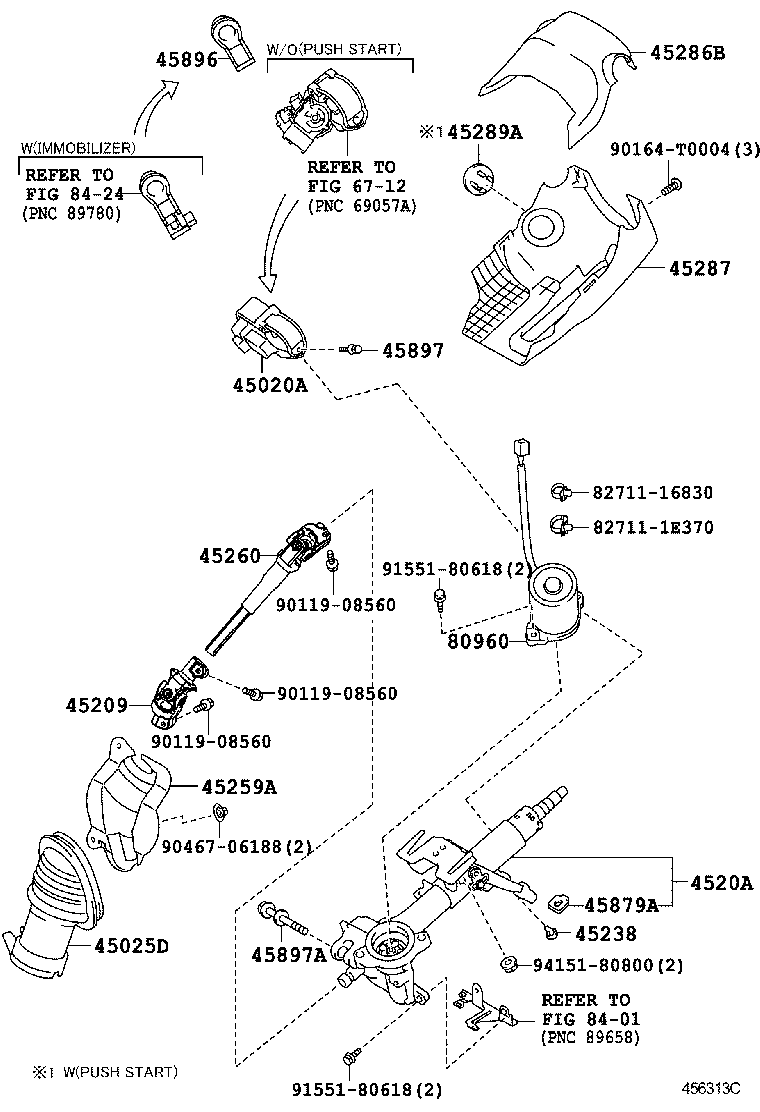  YARIS VIOS LIMO |  STEERING COLUMN SHAFT