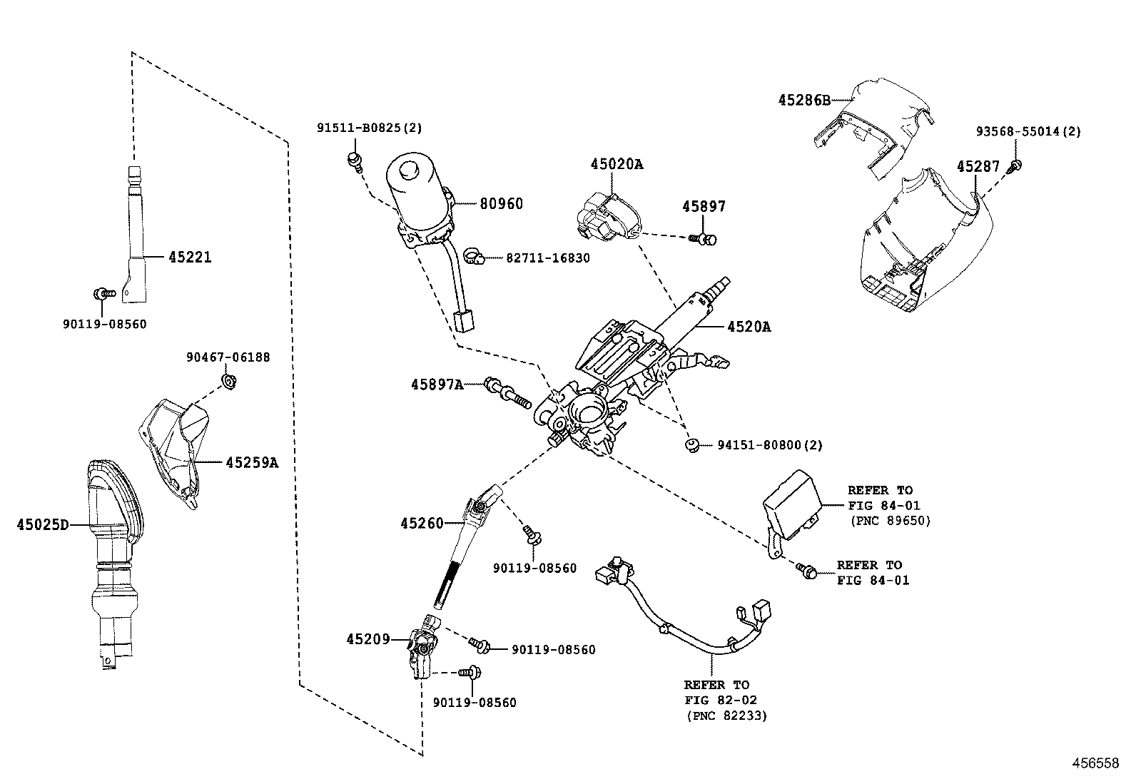  NOAH |  STEERING COLUMN SHAFT