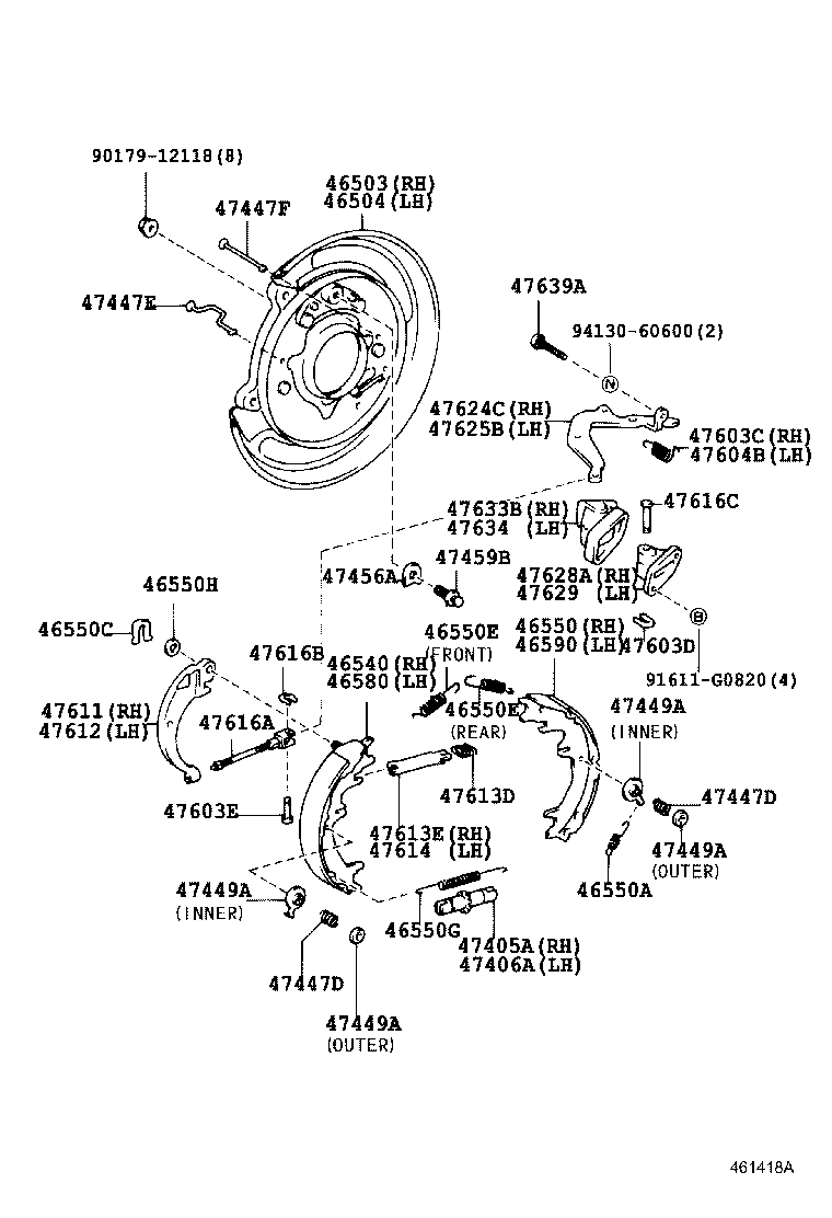  LAND CRUISER 70 |  PARKING BRAKE CABLE