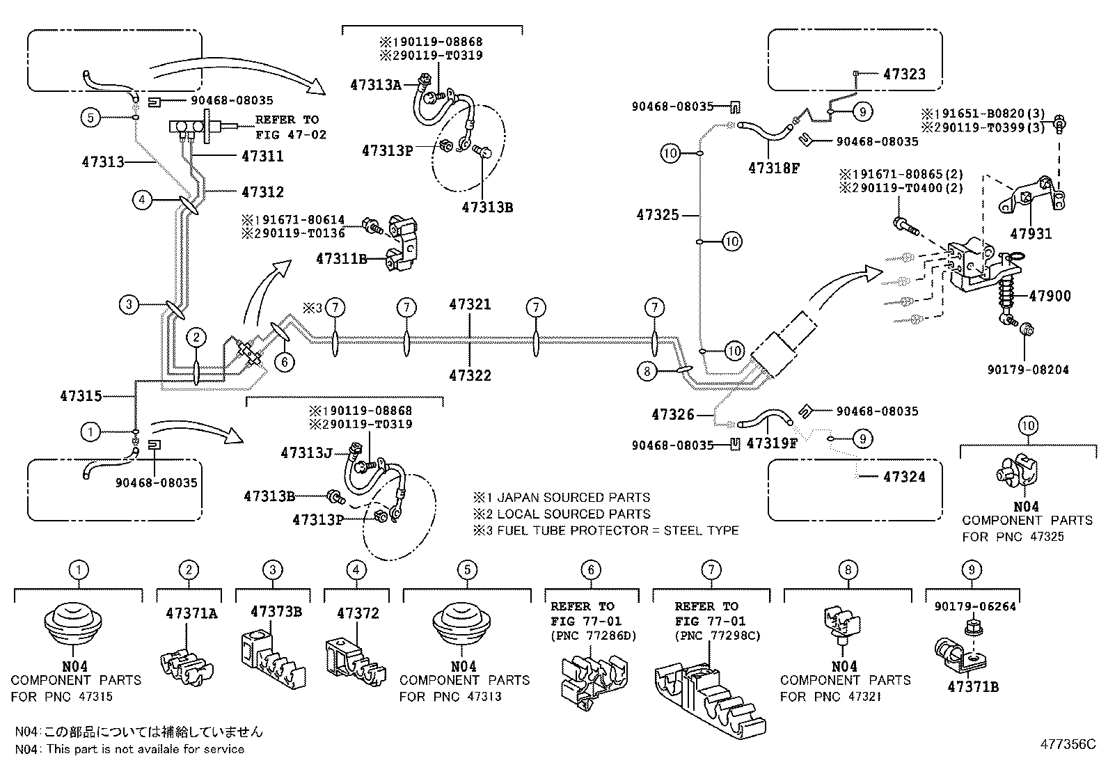  ETIOS LIVA CROSS |  BRAKE TUBE CLAMP