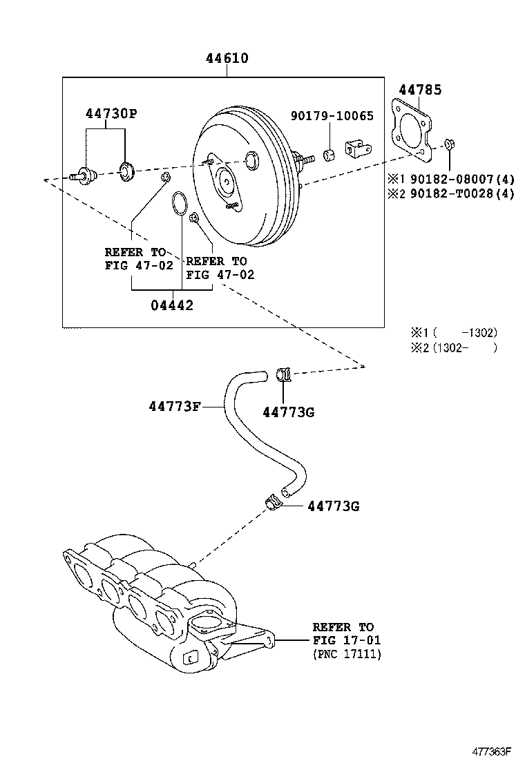  ETIOS LIVA CROSS |  BRAKE BOOSTER VACUUM TUBE