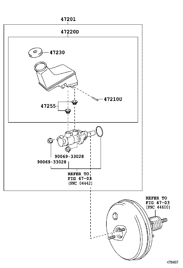  ETIOS |  BRAKE MASTER CYLINDER